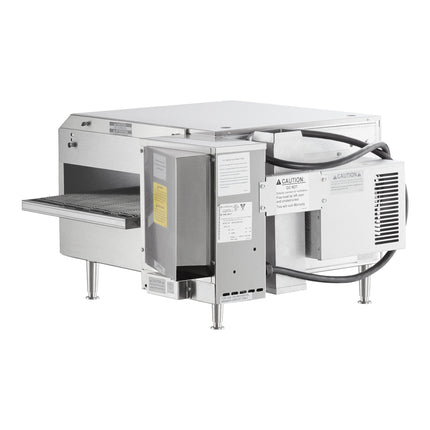 Lò nướng băng chuyền chạy điện Lincoln V2500-4/1353 79 cm không khói kỹ thuật số nút bấm - 208-240V, 6 kW