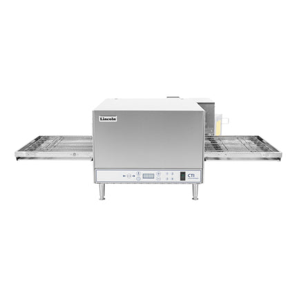 Lò băng chuyền Lincoln V2500-4/1346 127 cm Ventless Quiet kỹ thuật số để bàn Impinger điện Conveyor Oven với Push-nút Co