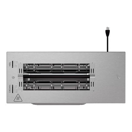 Máy nướng bánh mì burger tiếp xúc dọc Vollrath VCBT2-208 CBT15 điều chỉnh tốc độ - 208V, 2.400W