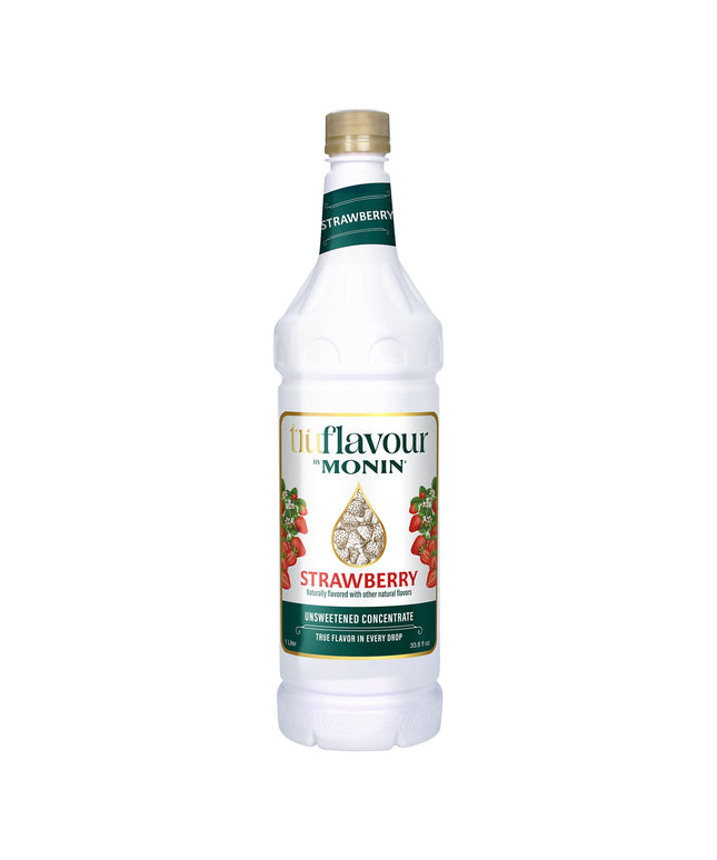 Cốt hương dâu tây không đường TruFlavour by Monin 1 lít - Thùng 4 chai