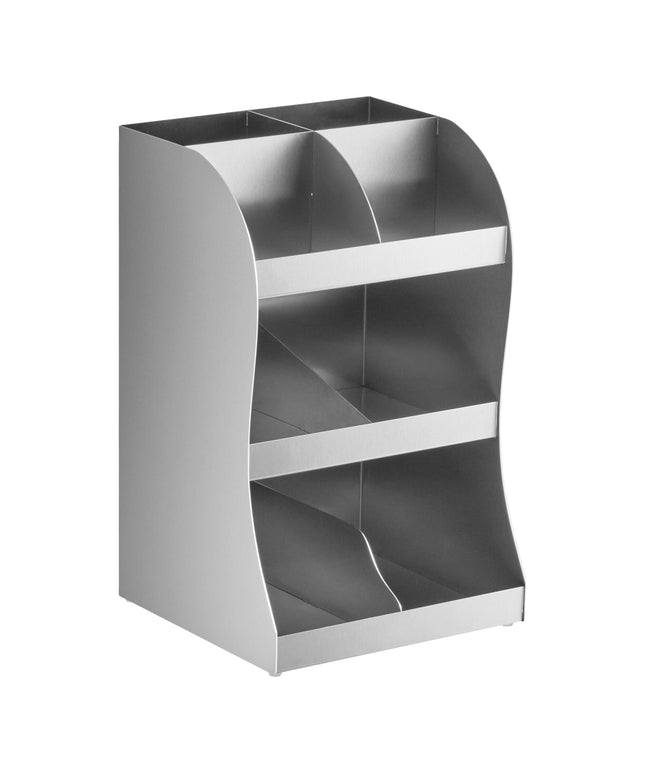 Giá đựng gia vị inox 8 ngăn ServSense đặt bàn hoặc treo tường