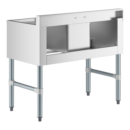 Bồn rửa quầy bar 1 ngăn Regency 91 x 48 cm có 2 bàn thoát nước