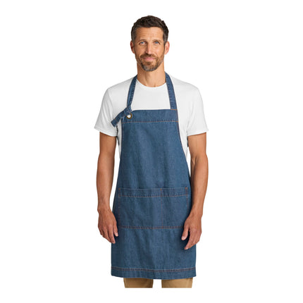 Tạp dề yếm denim Port Authority A901 81,3 x 76,2 cm