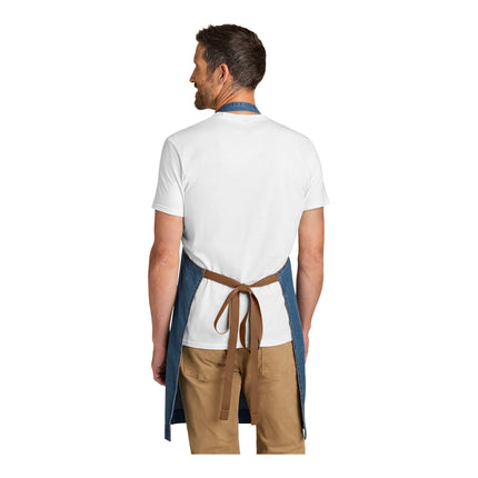 Tạp dề yếm denim Port Authority A901 81,3 x 76,2 cm