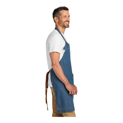 Tạp dề yếm denim Port Authority A901 81,3 x 76,2 cm