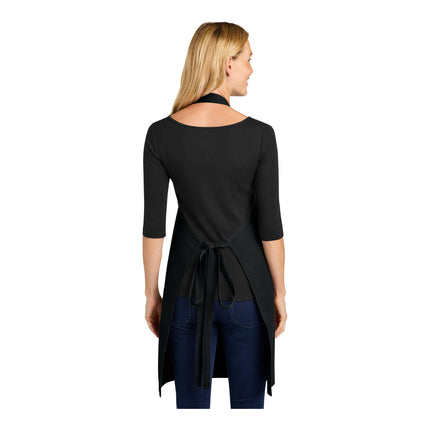 Tạp dề yếm cotton màu đen Port Authority A900 81,3 x 76,2 cm