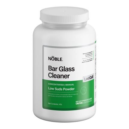 Bột rửa ly bar cô đặc ít bọt Noble Last Call 1,8 kg / 1,9 lít