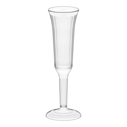 Ly champagne nhựa trong suốt 2 mảnh Visions 148 ml - Thùng 120 cái