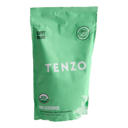 Bột matcha latte hữu cơ có đường Tenzo 1.000 g