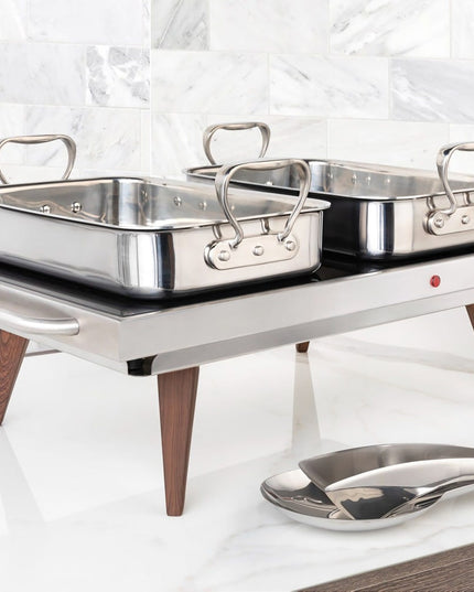 Khay Nướng Spring USA 8165-60 5.7l - 38.1cm x 27.9cm x 7.6cm, Thép Không Gỉ