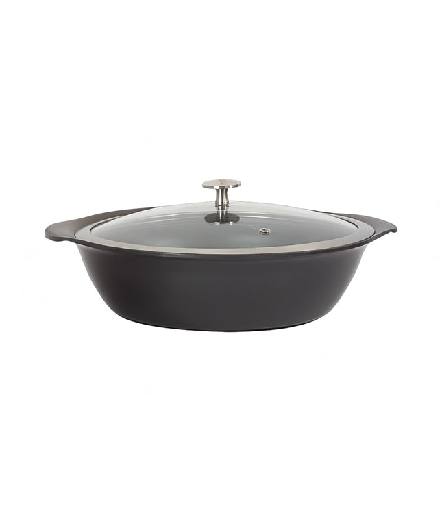 Nồi Hầm Spring USA 8258-7/27 2.8 lít Có Nắp Dùng Cho Bếp Từ Nhôm/Gốm Đồng