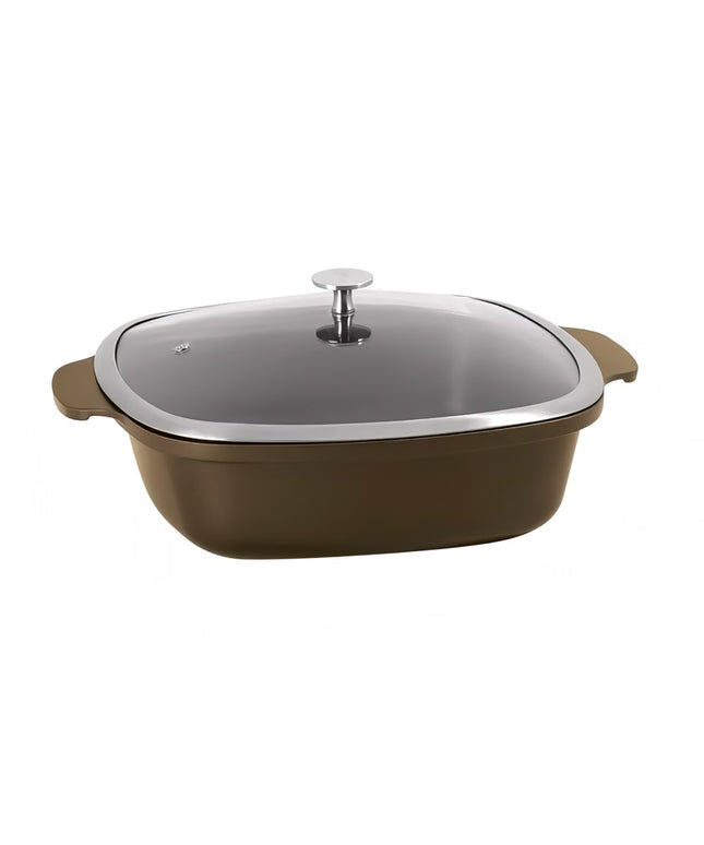 Nồi Hầm Spring USA 8268-7/28 3.8l Có Nắp - Dùng Bếp Từ, Nhôm/Gốm, Đồng