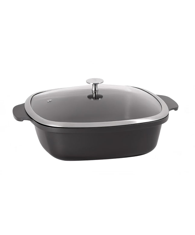 Nồi Hầm Spring USA 8268-8/28 3.8l Có Nắp - Dùng Bếp Từ, Nhôm/Gốm, Titanium