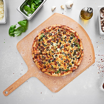 Xẻng Lấy Pizza Epicurean 407-221201 55.9 cm Lưỡi 33 x 30.5 cm Composite Giấy Màu Tự Nhiên