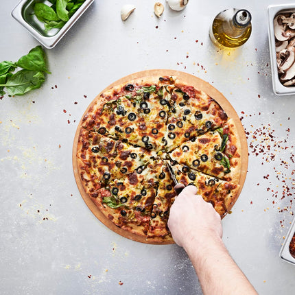 Thớt Pizza Tròn Epicurean 429-001001 25.4 cm Composite Giấy Màu Tự Nhiên