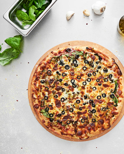 Thớt Pizza Tròn Epicurean 429-001001 25.4 cm Composite Giấy Màu Tự Nhiên