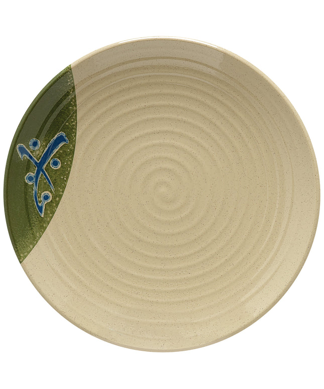 Đĩa melamine GET 207-10-TD Japanese Traditional 27 cm vân xoáy - Thùng 12 cái