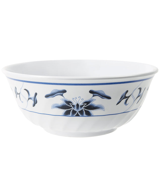 Đồ dùng melamine phong cách Á Đông GET M-607-B hoa súng 946 ml gân melamine tô - Gói 12 cái