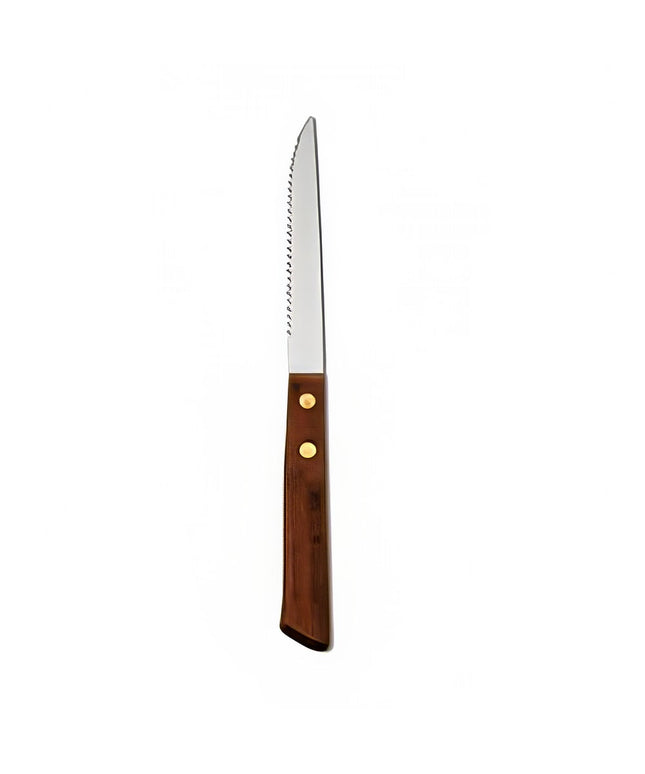 Dao Steak Oneida B614KSSF 20.3cm Lưỡi Thép Không Gỉ Cán Gỗ Econoline Pattern