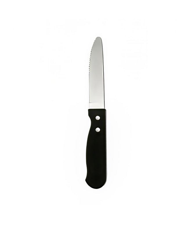 Dao Steak Oneida B620KSSF 24.8cm Lưỡi Thép Không Gỉ Cán Nhựa Đen Họa Tiết Wrangler