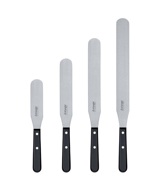 Dao Phết Kem Trang Trí Louis Tellier 735102000 20.3 cm Lưỡi Thép Không Gỉ Tay Cầm Nhựa Đen
