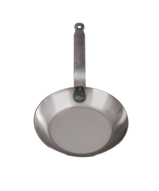 Chảo Chiên Thép Carbon Matfer Bourgeat 062001 21.9 cm Tay Cầm Kim Loại Đặc Màu Đen