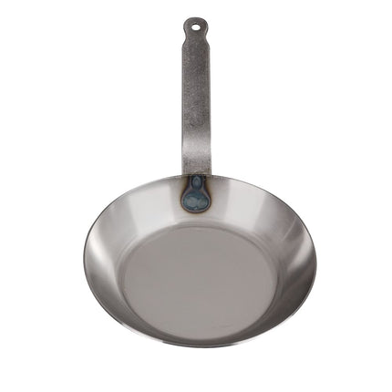 Chảo Chiên Thép Carbon Matfer Bourgeat 062001 21.9 cm Tay Cầm Kim Loại Đặc Màu Đen