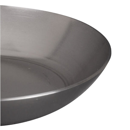 Chảo Chiên Thép Carbon Matfer Bourgeat 062001 21.9 cm Tay Cầm Kim Loại Đặc Màu Đen