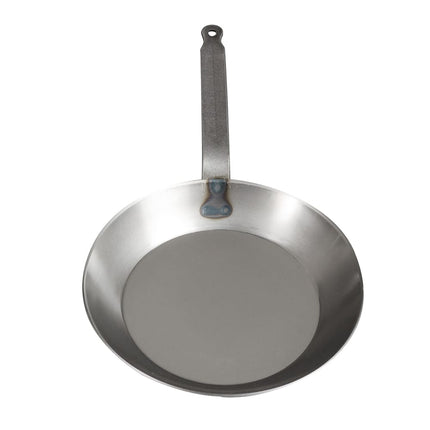 Chảo Chiên Thép Carbon Matfer Bourgeat 062004 27.9 cm Tay Cầm Kim Loại Đặc Màu Đen