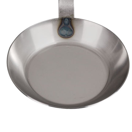 Chảo Chiên Thép Carbon Matfer Bourgeat 062004 27.9 cm Tay Cầm Kim Loại Đặc Màu Đen