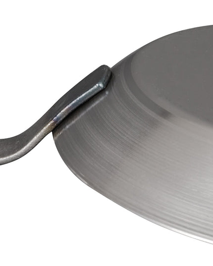 Chảo Chiên Thép Carbon Matfer Bourgeat 062004 27.9 cm Tay Cầm Kim Loại Đặc Màu Đen
