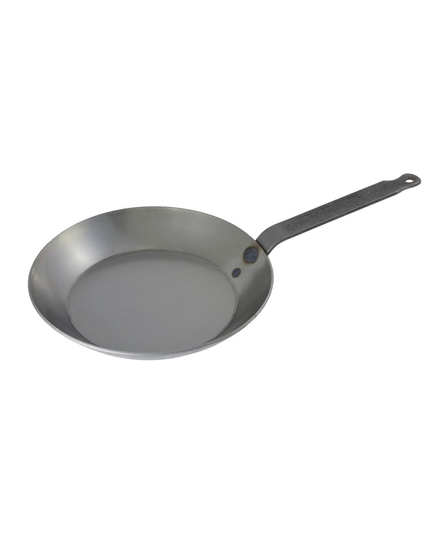 Chảo Rán Thép Carbon Đen Matfer Bourgeat 062009 45.1 cm Tay Cầm Kim Loại Đặc