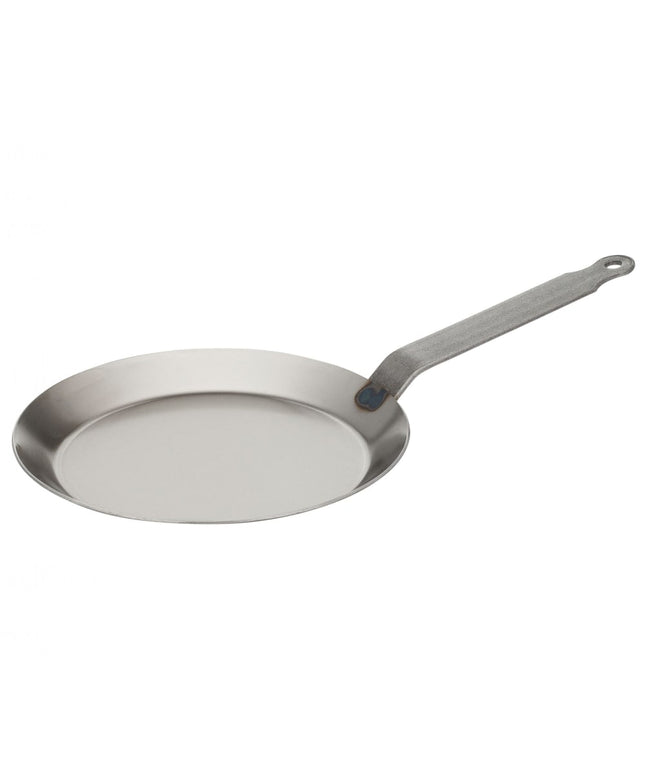Chảo Làm Bánh Crepe Thép Matfer Bourgeat 062033 21.9 cm Tay Cầm Vòng Sắt Màu Đen