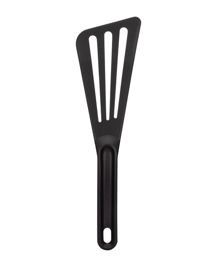 Xẻng Lật Có Rãnh Matfer Bourgeat 112419 Exoglass Pelton Composite Đen Chịu Nhiệt 221°C 30.5 cm