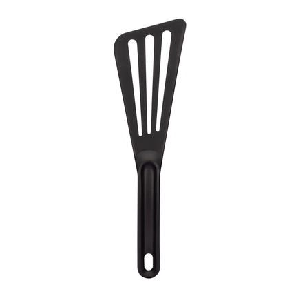 Xẻng Lật Có Rãnh Matfer Bourgeat 112419 Exoglass Pelton Composite Đen Chịu Nhiệt 221°C 30.5 cm