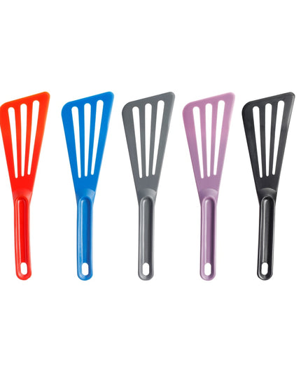 Xẻng Lật Có Rãnh Matfer Bourgeat 112419 Exoglass Pelton Composite Đen Chịu Nhiệt 221°C 30.5 cm