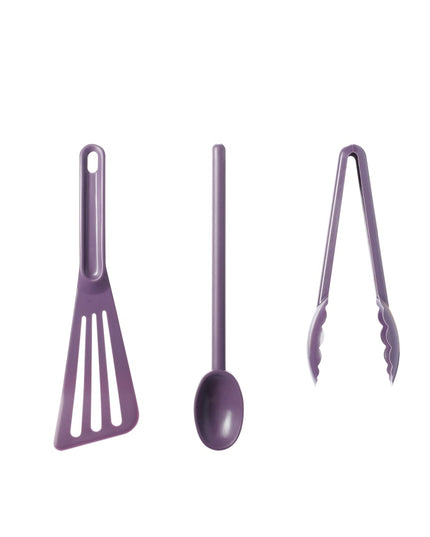Phới Có Rãnh Pelton Matfer Bourgeat 112424 Exoglass® Composite 30.5 cm Chịu Nhiệt 221°C, Tím