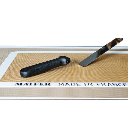 Dao Phết Lệch Dẻo Matfer Bourgeat 112670 15.9 cm Tay Cầm Nhựa Thép Không Gỉ