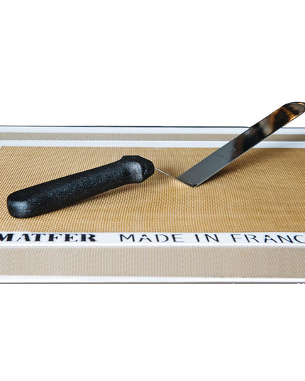 Phới Phết Lệch Dẻo Matfer Bourgeat 112674 26 cm Tay Cầm Nhựa, Thép Không Gỉ