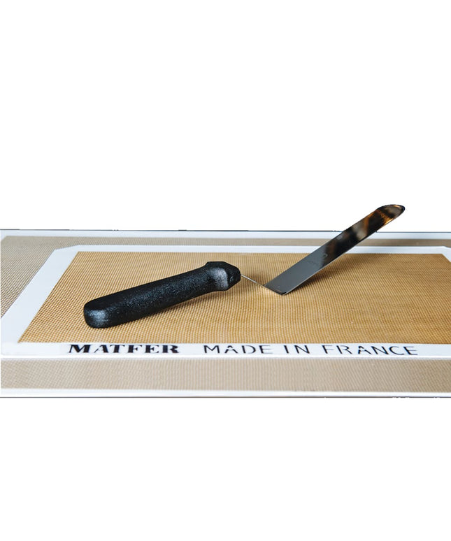 Phới Phết Lệch Dẻo Matfer Bourgeat 112676 31.1 cm Tay Cầm Nhựa, Thép Không Gỉ