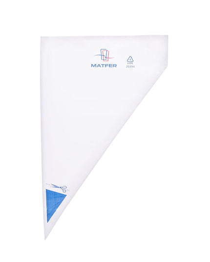 Túi Bắt Bông Dùng Một Lần Matfer Bourgeat 165015 30.5 cm Polyethylene Trong Suốt