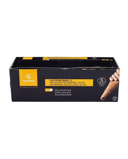 Túi Bắt Bông Dùng Một Lần Matfer Bourgeat 165015 30.5 cm Polyethylene Trong Suốt