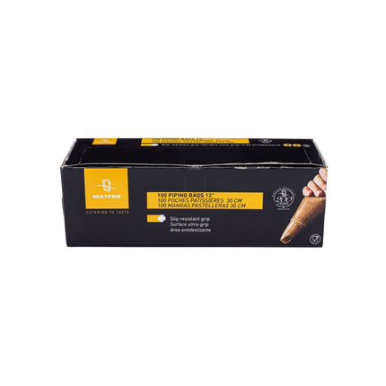 Túi Bắt Bông Dùng Một Lần Matfer Bourgeat 165015 30.5 cm Polyethylene Trong Suốt