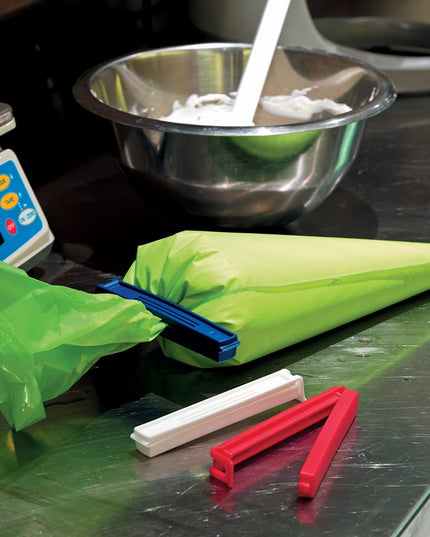 Kẹp Túi Bắt Bông Matfer Bourgeat 169003 14 cm Polypropylene Nhiều Màu