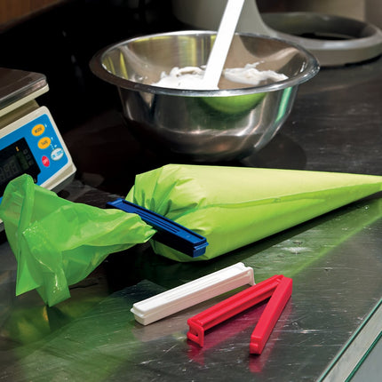 Kẹp Túi Bắt Bông Matfer Bourgeat 169003 14 cm Polypropylene Nhiều Màu