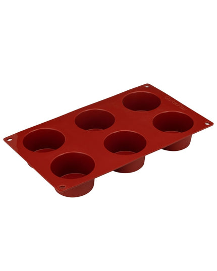 Khuôn Bán Cầu Mini Matfer Bourgeat 257901 Gastroflex® 15 Ngăn Silicone