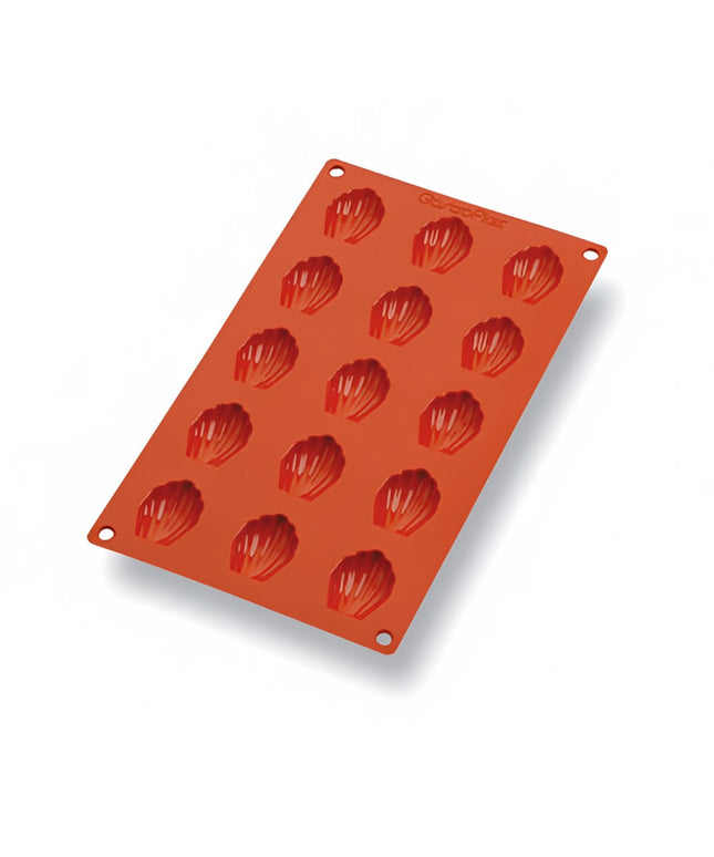 Khuôn Madeleine Mini Matfer Bourgeat 257912 Gastroflex® 15 Ngăn Silicone