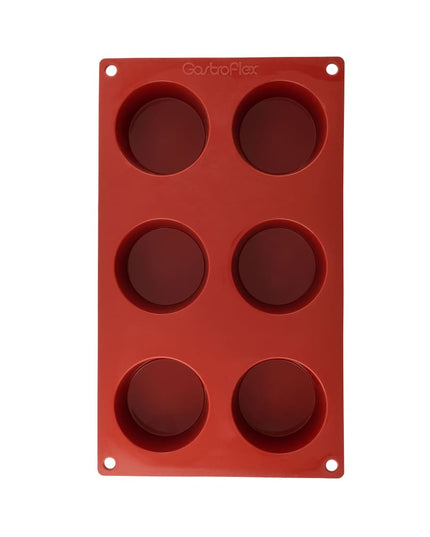 Khuôn Muffin Matfer Bourgeat 257915 6 Ngăn Silicone