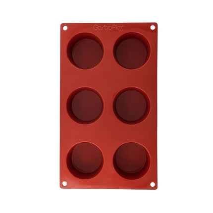 Khuôn Muffin Matfer Bourgeat 257915 6 Ngăn Silicone