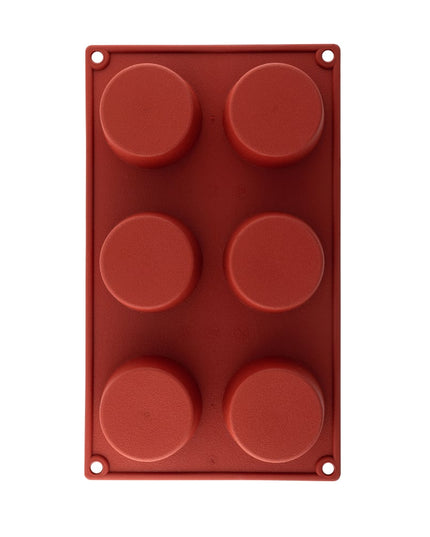 Khuôn Muffin Matfer Bourgeat 257915 6 Ngăn Silicone